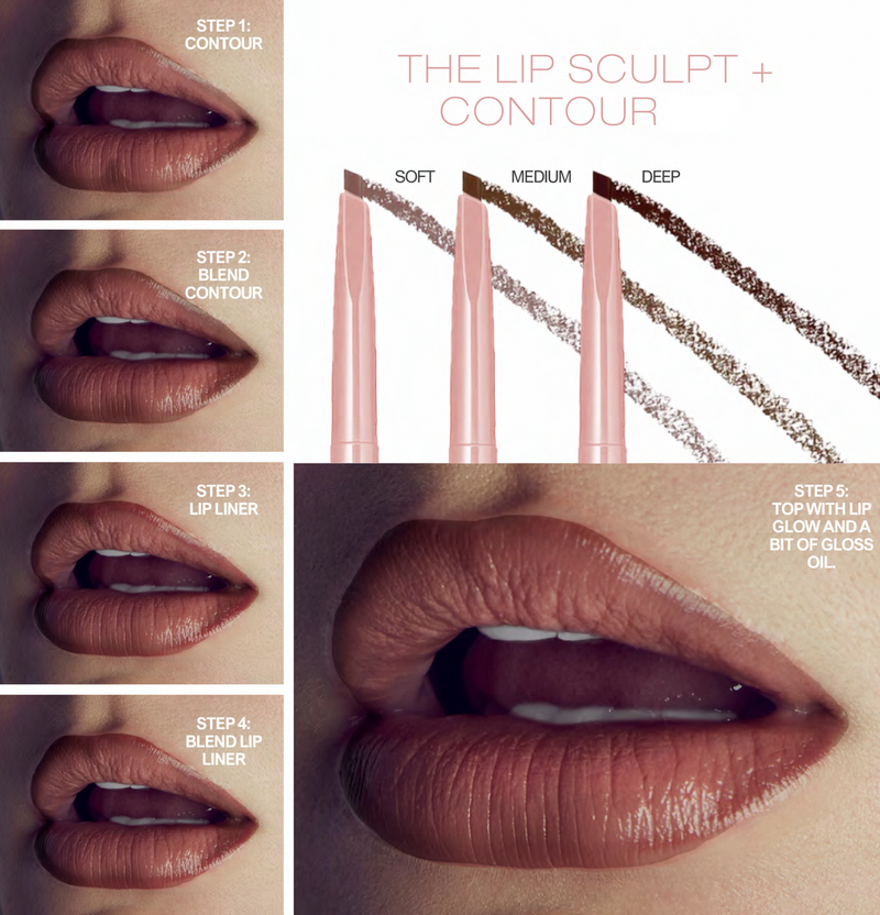 LIP SCULPT + CONTOUR WAND - DEEP